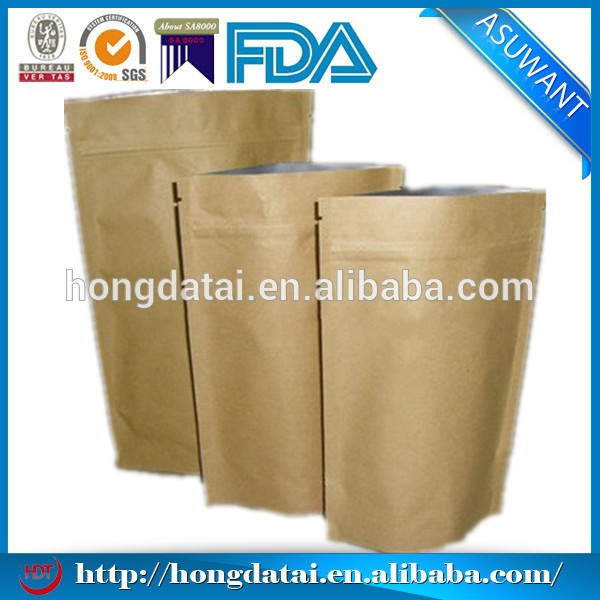 Fastfood-Beutel Kraft Papier Kaffee Bag