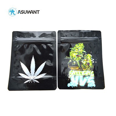Undurchsichtiges medizinisches Marihuana -Verpackungsschläge, Geruchsbeweistaschen für Cannabis -Konzentratverpackungen