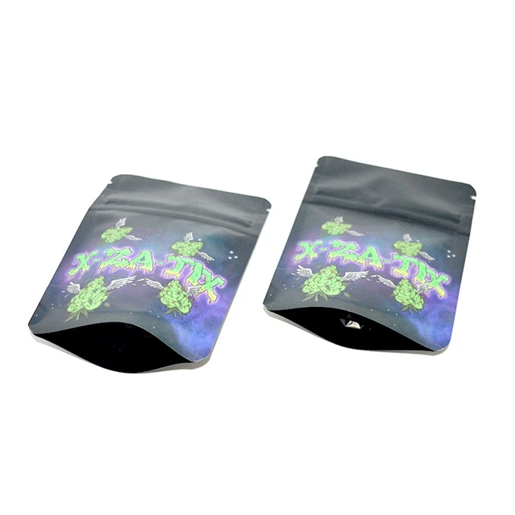 Edible Thc Gummies Packaging Bag Ziplock Plastic Mylar Semll Proof Cookies Packaging