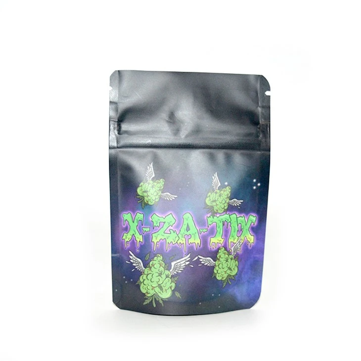 Edible Thc Gummies Packaging Bag Ziplock Plastic Mylar Semll Proof Cookies Packaging