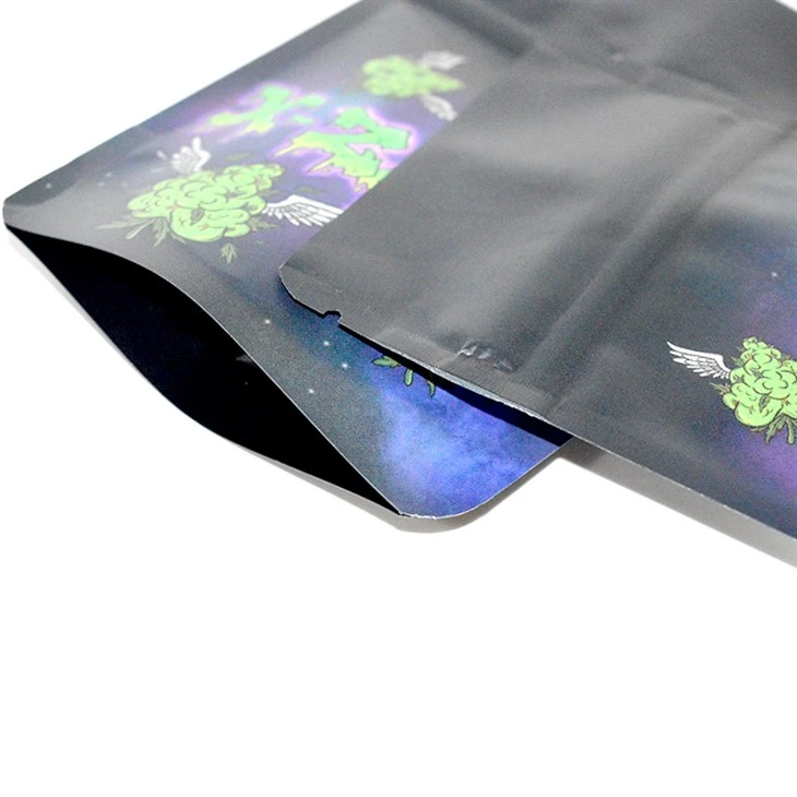 Edible Thc Gummies Packaging Bag Ziplock Plastic Mylar Semll Proof Cookies Packaging