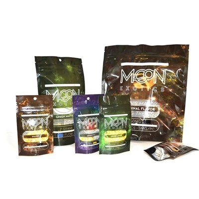 Medizinische Cannabis THC -Druckverpackungstaschen für Unkraut Marihuana CBD -Kekse