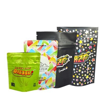 3,4g 7G Kinderproof Beutel Apotheke 420 Verpackung Cookie -Esswettbewerbe Mylay Gummies Essbare Zipock -Taschen