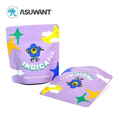 Großhandel kundenspezifischer Geruchssicherer Rucksack Boyz Mylar -Taschen 3,5 g 28 g Aluminiumfolien -Druckverschluss -Taschen für Lebensmittelverpackungen
